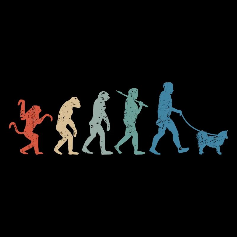 Icelandic Dog Evolution Retro Vintage