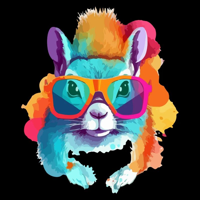 Tim the spectacled squirrel