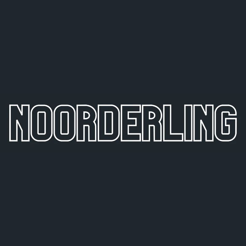 Noorderling Hemd Kapuzenkappe Amsterdam Noord Pullover