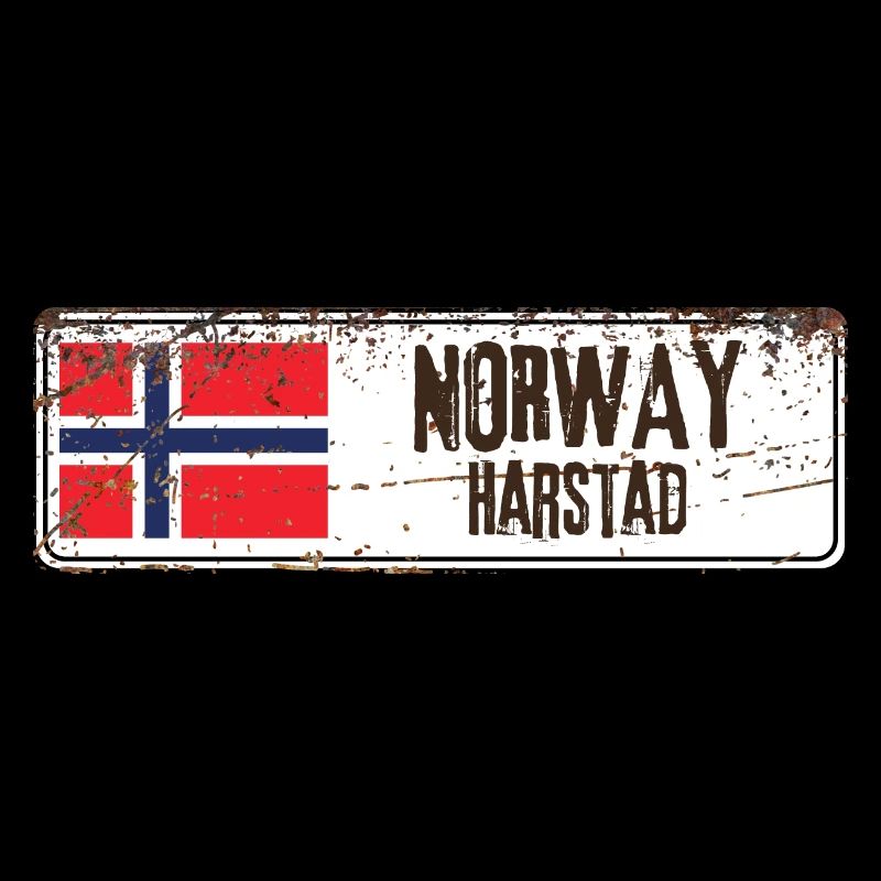 Harstad Drapeau de la Norvège