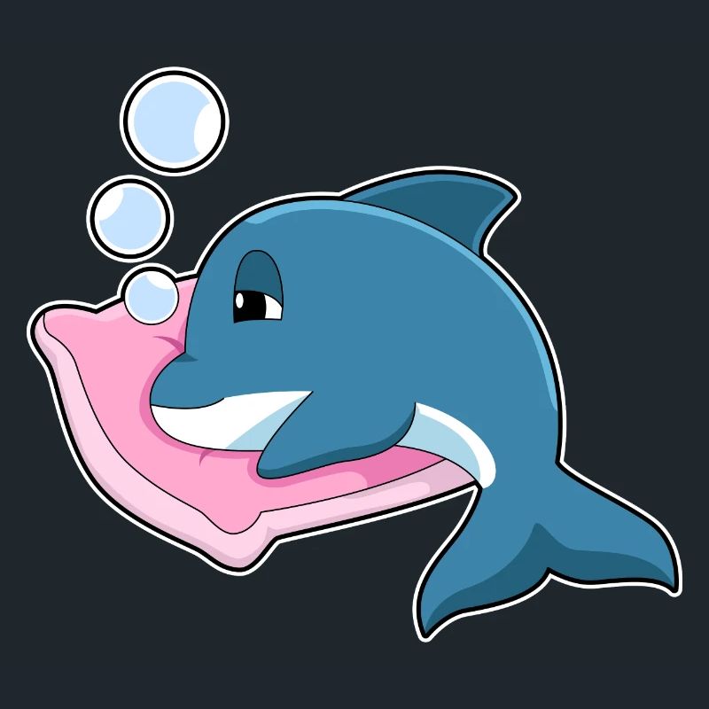 Dolphin Sleeping Pillow