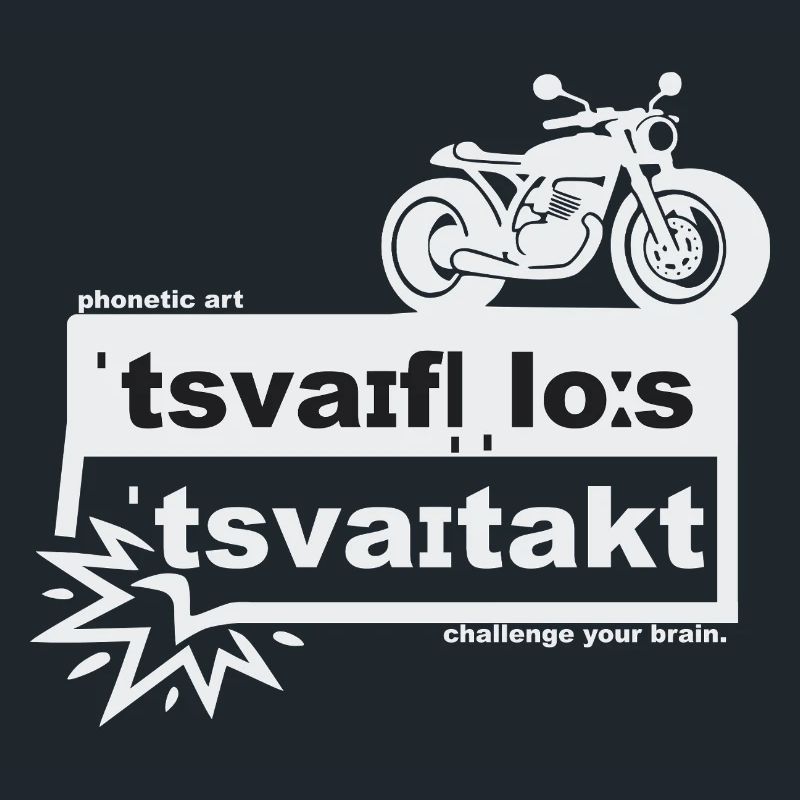 Undoubtedly two-stroke - phonetic art