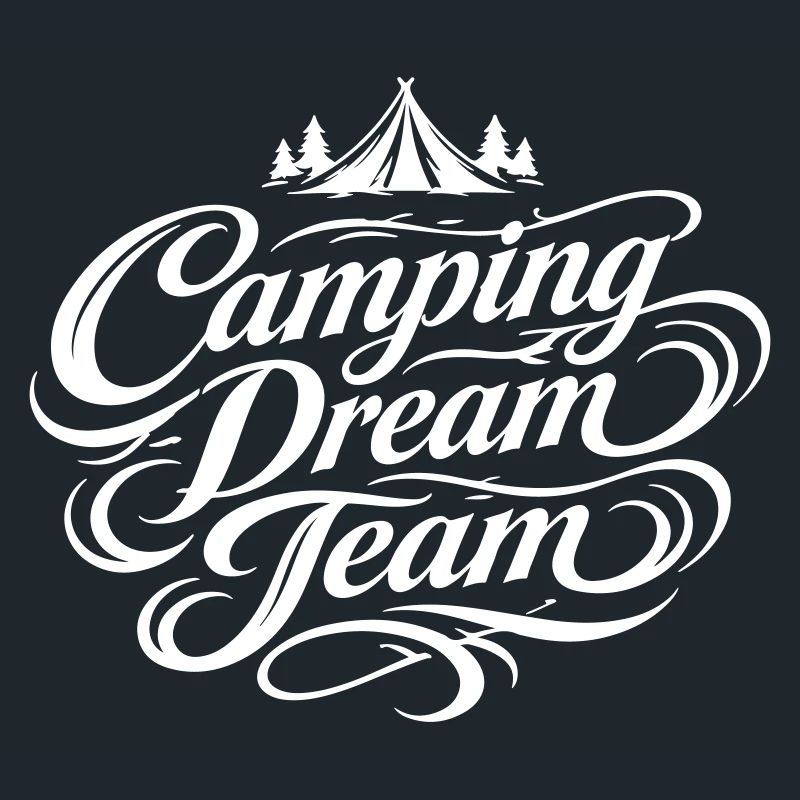 Équipe de rêve du camping