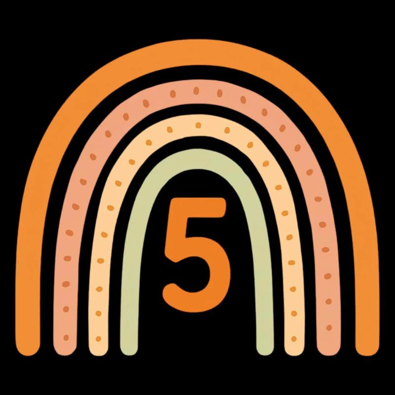5. Geburtstag Regenbogen