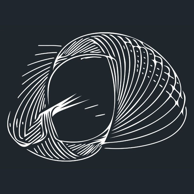 Lignes de cercle géométriques