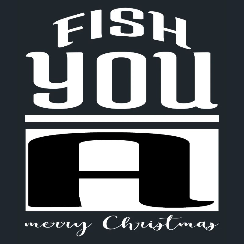 Fun Fish Noël Cadeau de plage Dork Computer