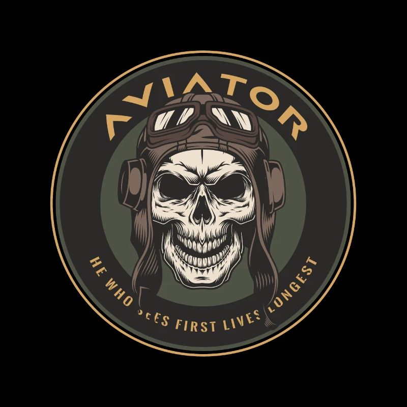 Aviator skull