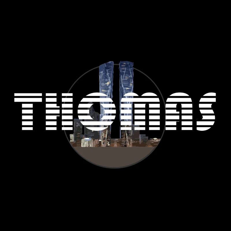 Thomas typographie blanche, étymo d'origine Latine