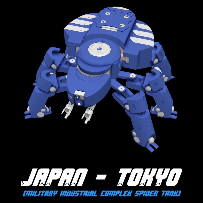 Cyberpunk Mecha A.I. Cosplay Anime Robot Tshirt