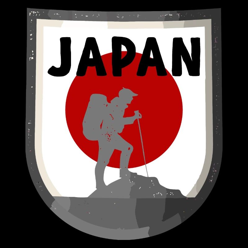 Drapeau du Japon utilisé Look Nihon drapeau japonais