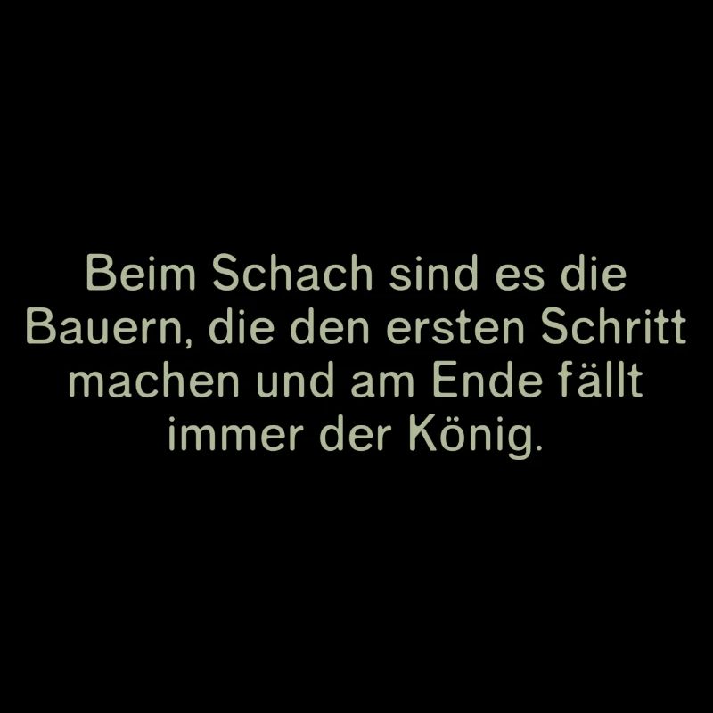 Witzige lustige sprüche Bauer Schach