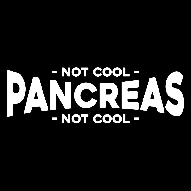 Pas cool Pancréas Pas cool - Chemise pour diabète de type 1