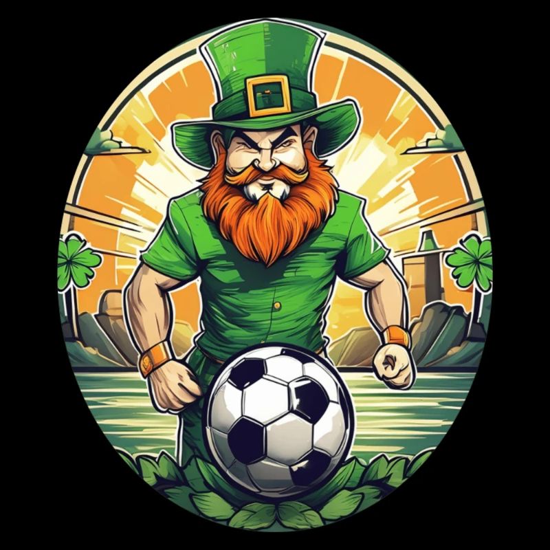 Football Trèfle de la Saint-Patrick