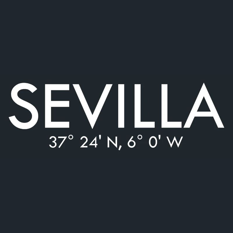 Sevilla - Spain - Coordinates Latitude Longitude