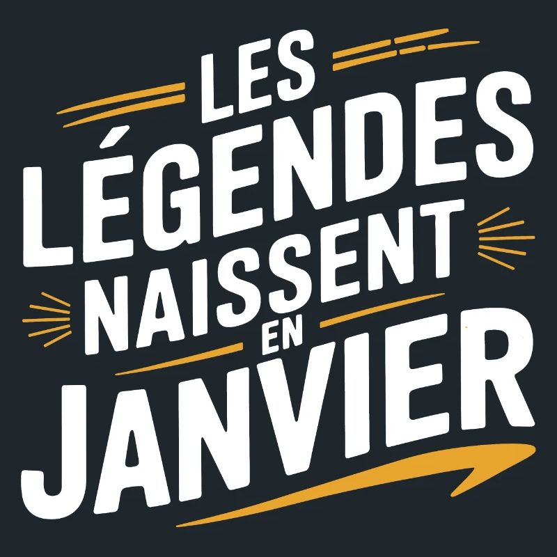 Les légendes naissent en janvier