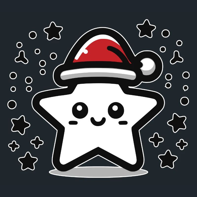 Stern Niedlicher Weihnachtsstern