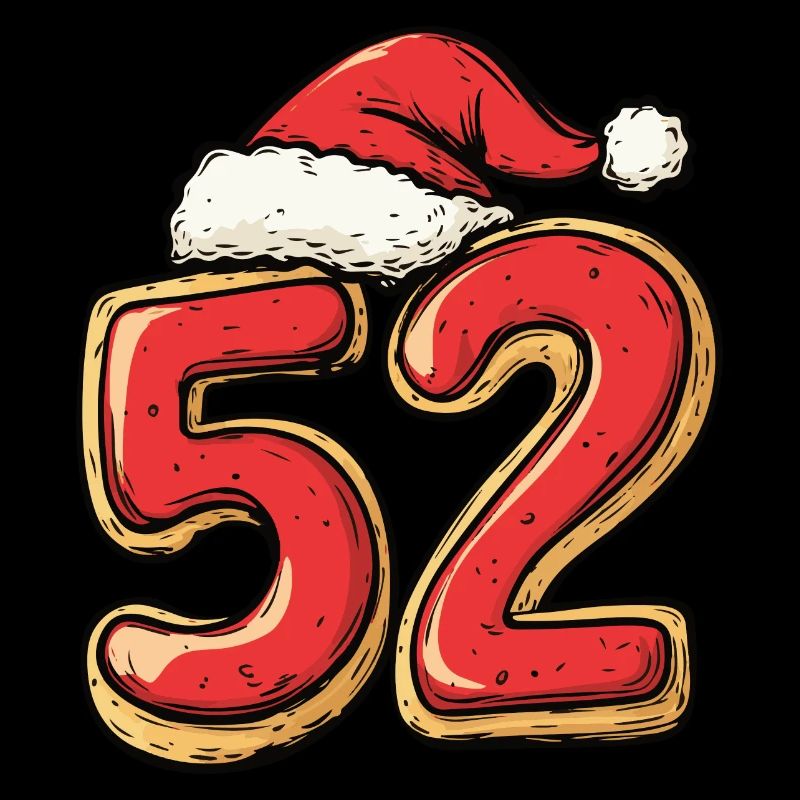 Biscuit de Noël à 52 chiffres