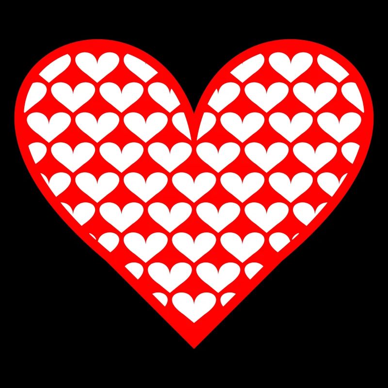 Heart Pattern Design for Love and Romance