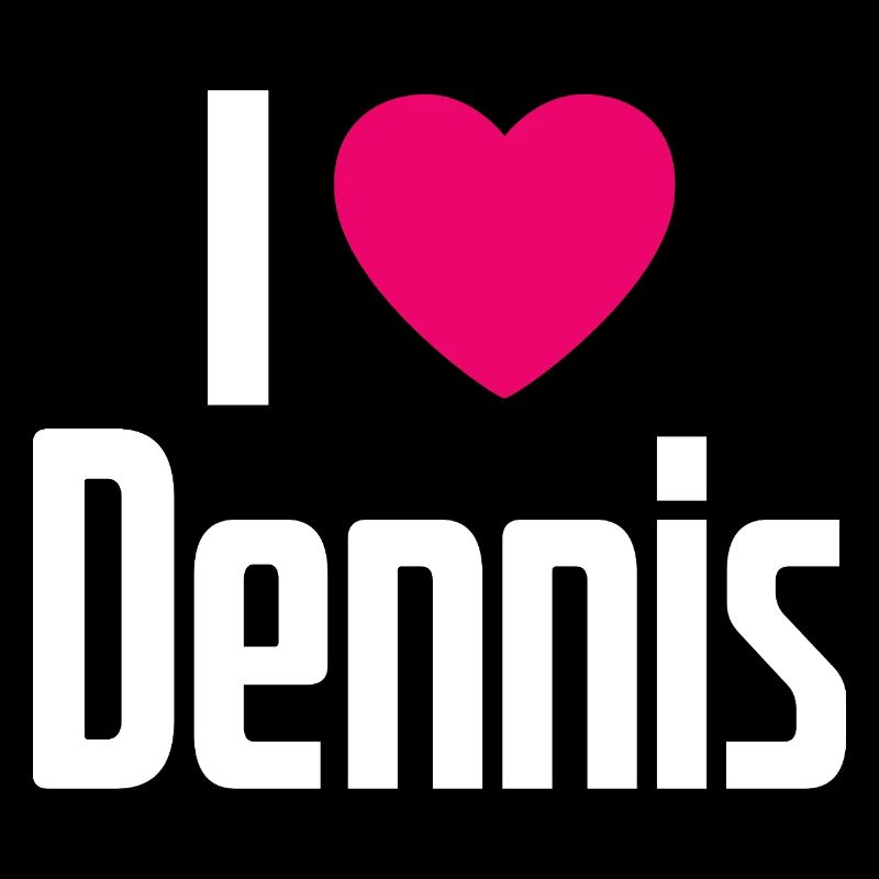 J’aime Dennis Pink Heart J’aime Dennis