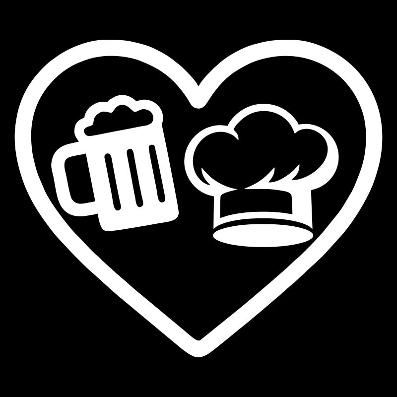 Heart Beer Cooking Humor