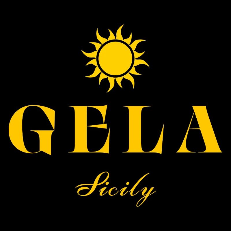 Logo du soleil de GELA Sicile