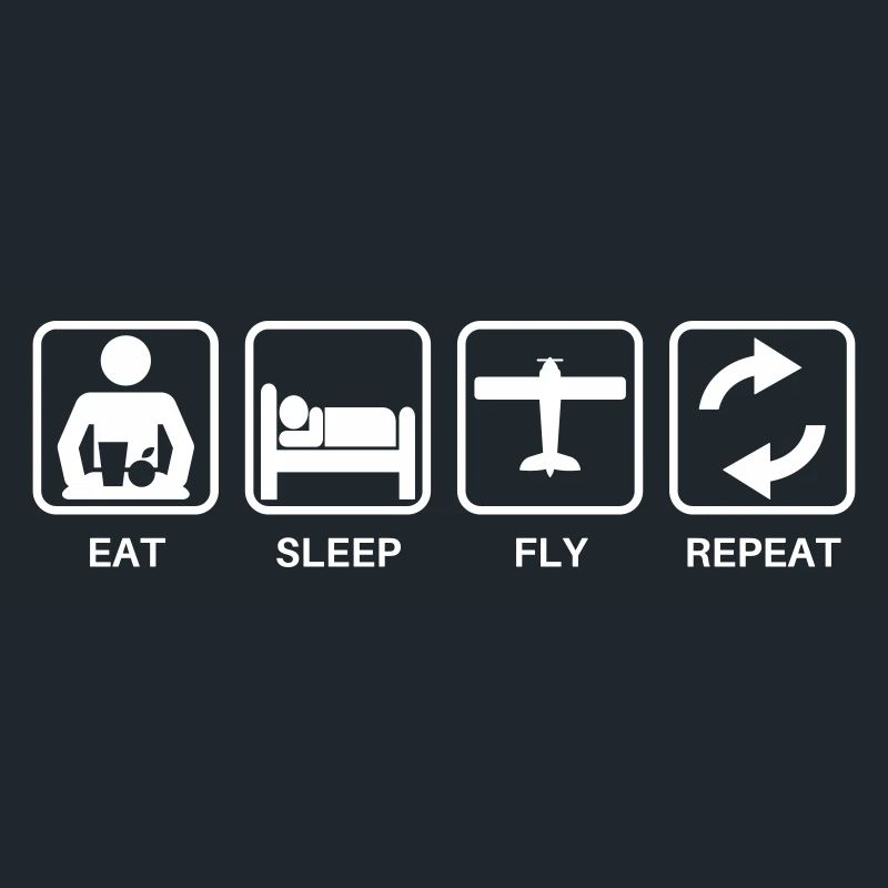 Mangez des sleap fly répéter