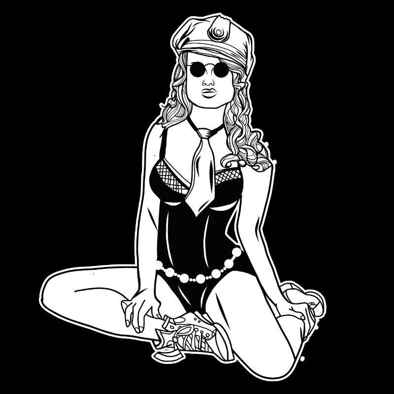 Policière // Illustration