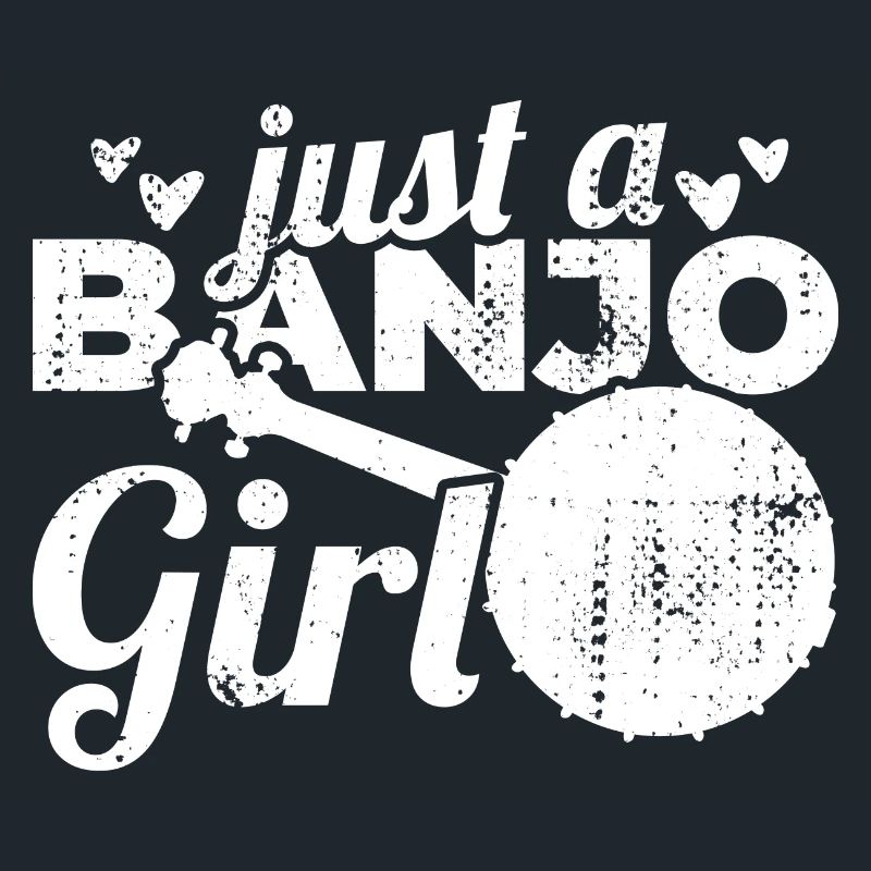 Nur ein Banjo Mädchen