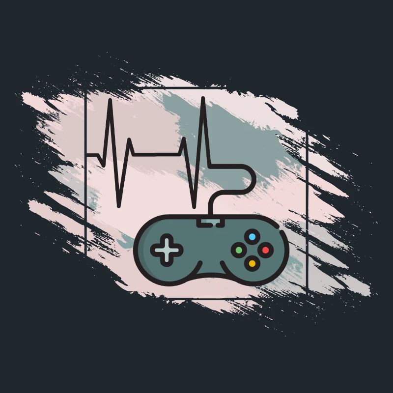 Heartbeat Gaming Controller Retro