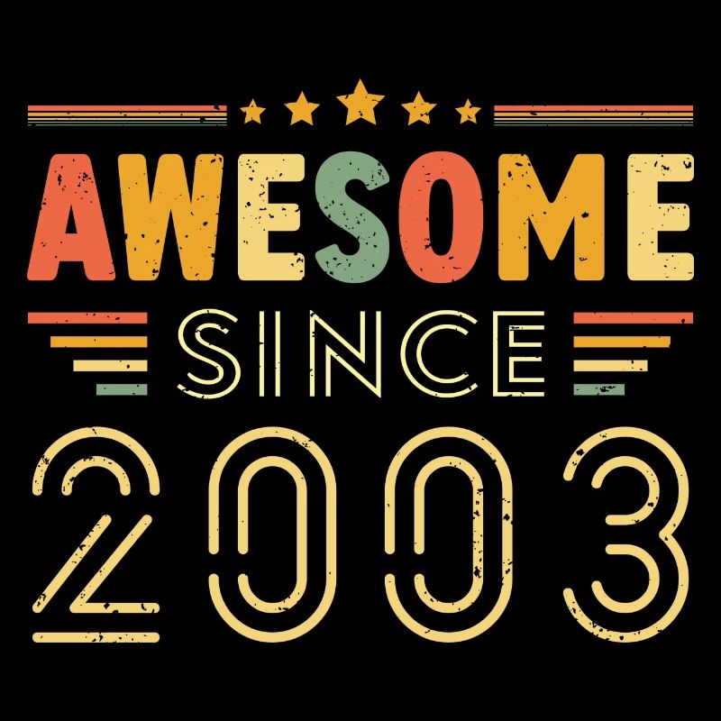 Millésime Légende 2003 Cadeau de 2003 - Né en 2003