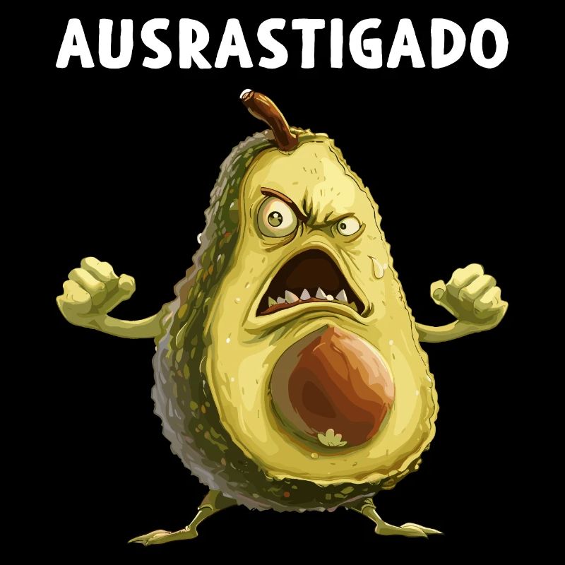 Avocado Ausrasticado Vegan Food Vegetarian Organic