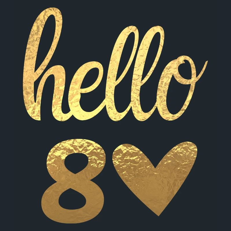 Hello 80 doré