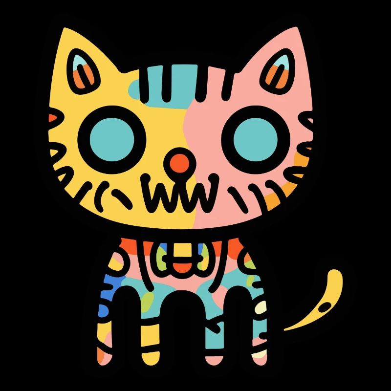 Chat Halloween Icône Drôle
