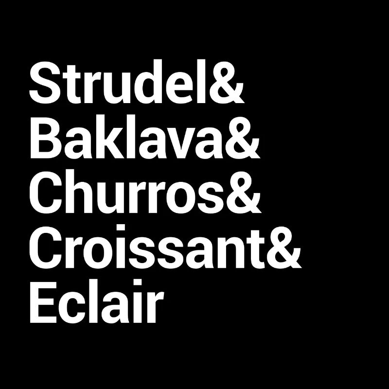 Conception typographique audacieuse du festival de la gastronomie