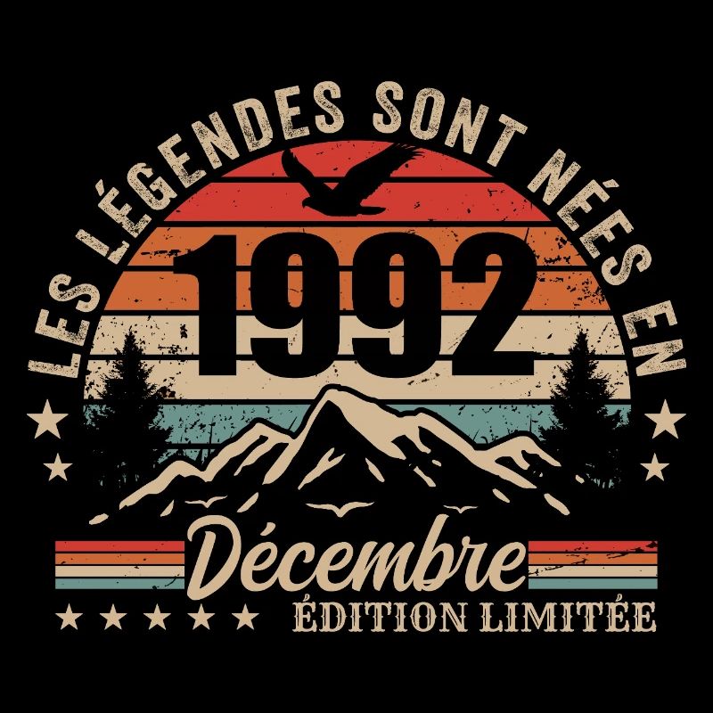 Rétro Décembre 1992 - Cadeau 33 Ans