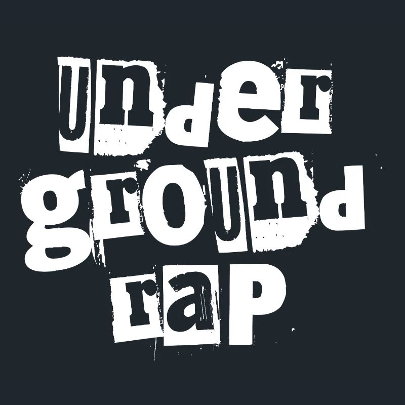 Underground-Rap-Typografie