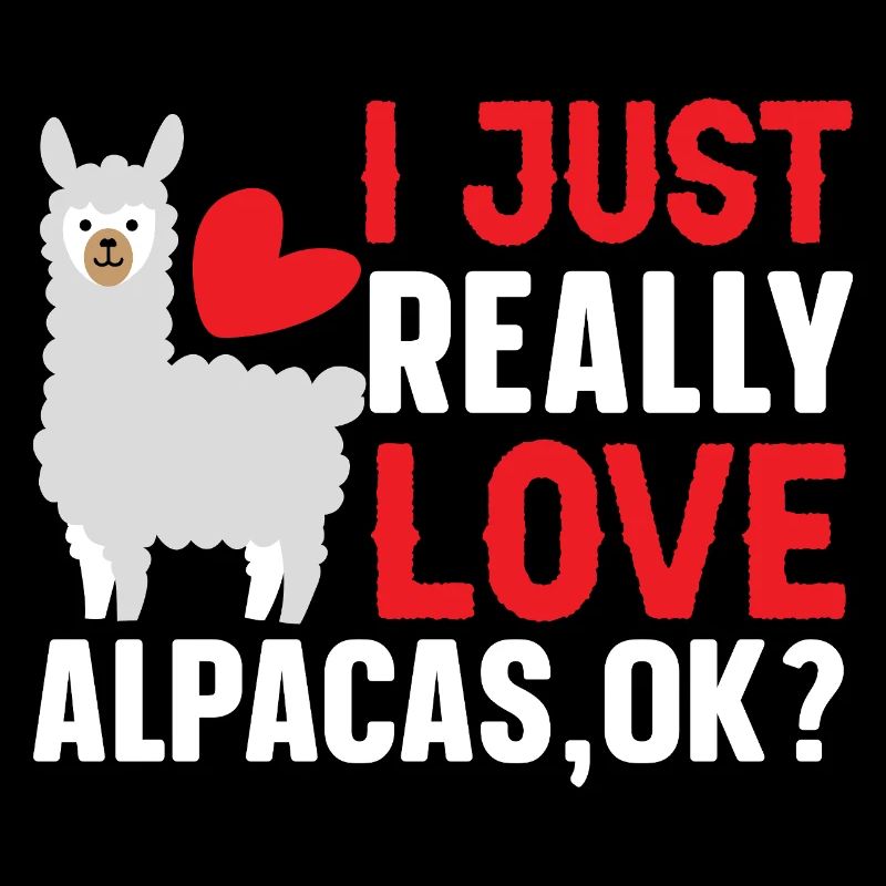 Ich liebe Alpakas einfach wirklich, okay?