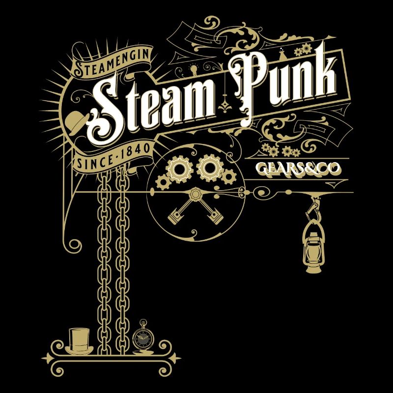 Viktorianisches Steampunk Design