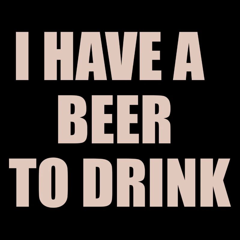 J’ai une bière à boire
