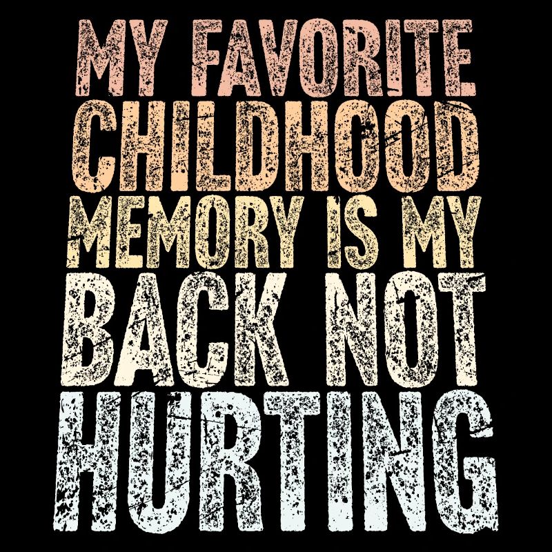 Mon meilleur souvenir d’enfance est de retour sans douleur