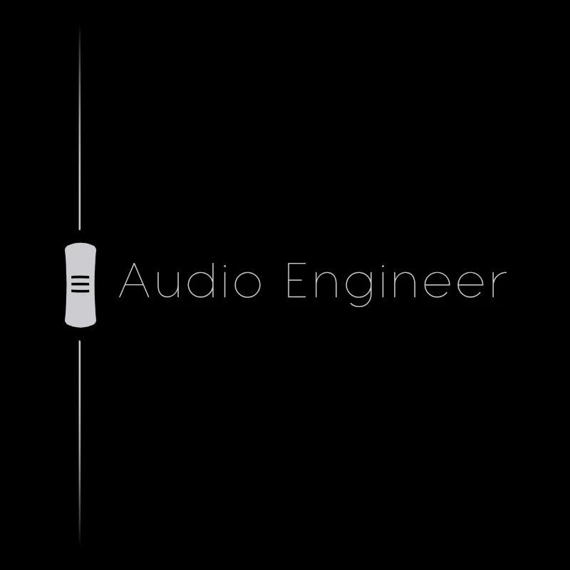 Audio Engineer Fader Grau