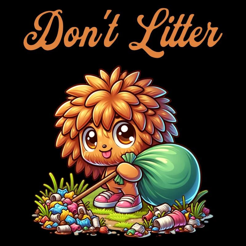 Anti-littering-slogan - Don't Litter