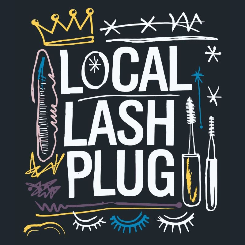 Glamorous eyelashes from a professional