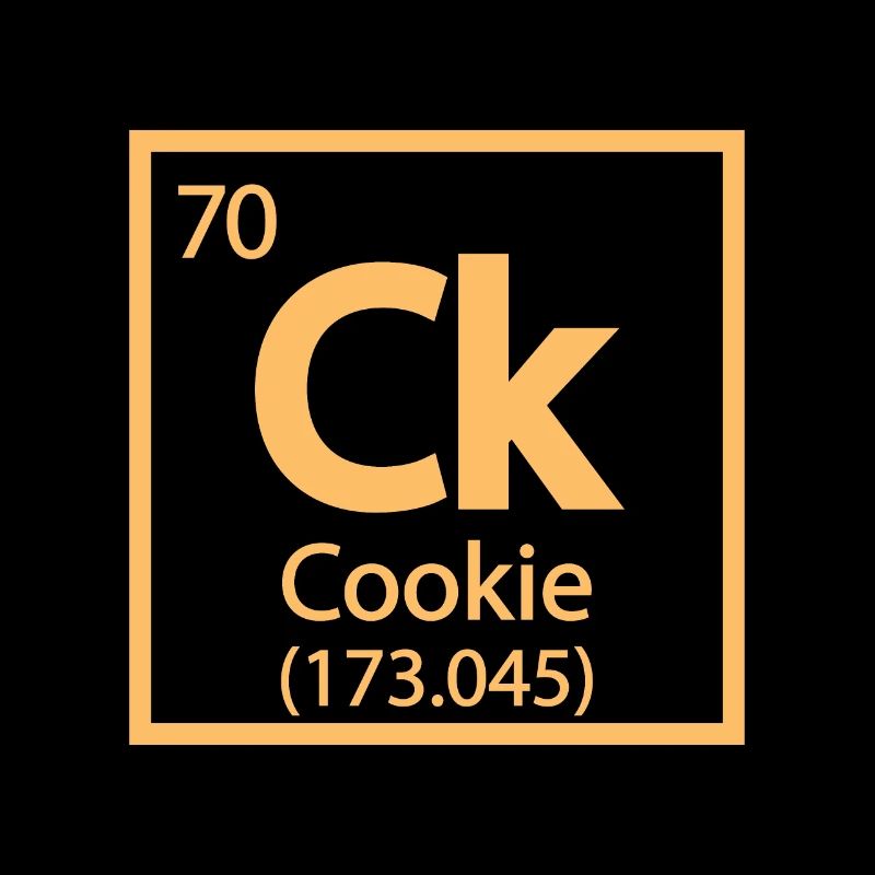 Cookie Element - Tableau périodique drôle