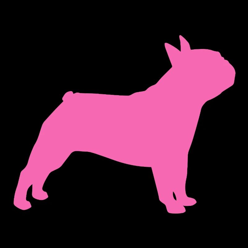 Mops rosa Hund Mopsleben Tierliebe Haustier pink