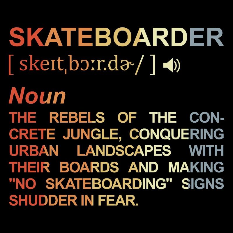 Skateboarder Bedeutung
