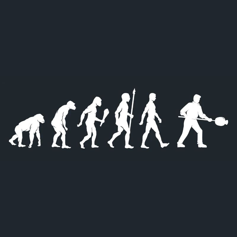 Funny Glazier Evolution Glassblower Gift