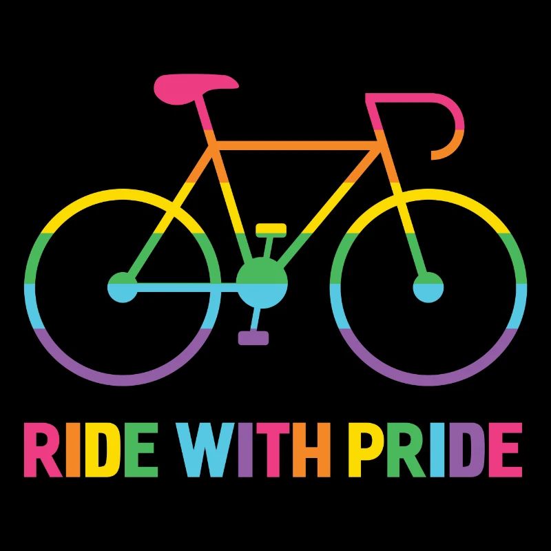 LGBTQ Cyclist - Ride With Pride