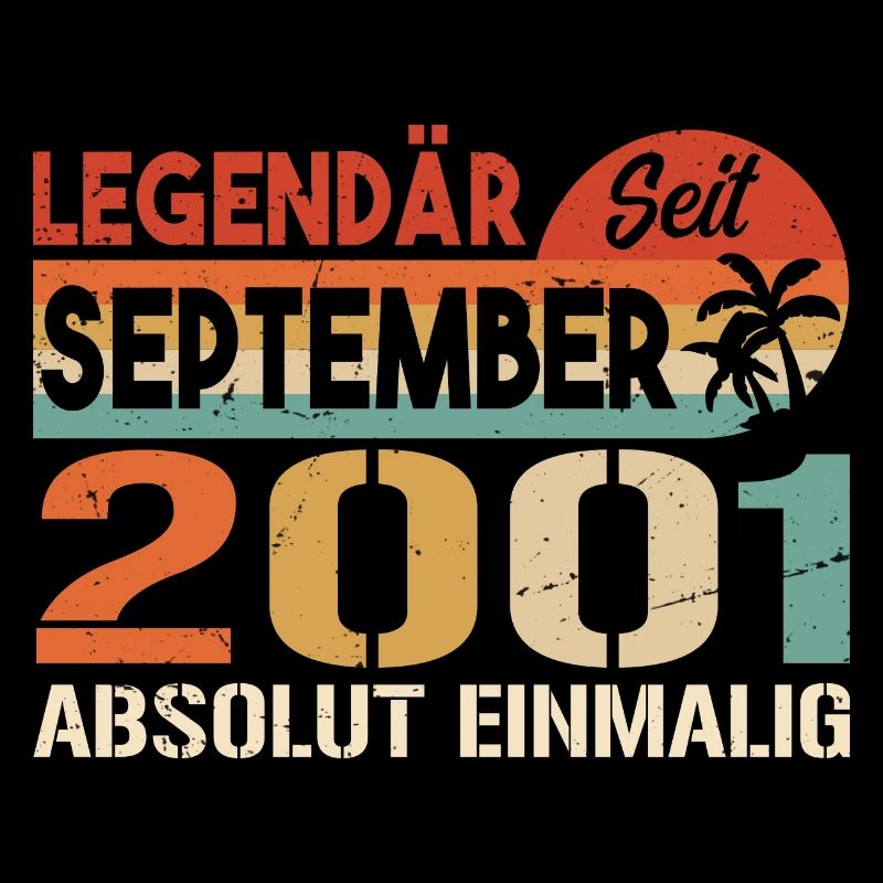 2001 September Vintage Geburtstagsgeschenk 2001