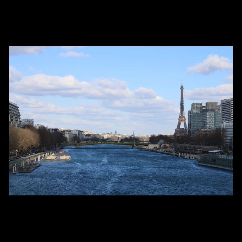 Nice photo of Paris and the Eiffel Tower